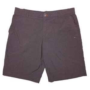 NIKE GOLF Flat Front Performance Shorts 452716 Olive Green Gray ~ 36